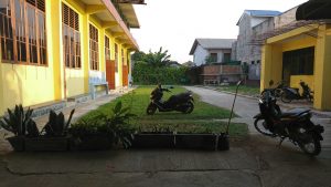 area parkir motor